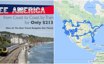This Train Trip Costs Only $212 and Shows you all of USA most Beautiful Places